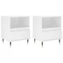 Nightstands 2 pcs engineered wood white 40x35x50 cm by , Nightstands - Ref: Foro24-830605, Price: 72,82 €, Discount: %