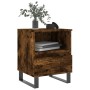 Mesitas noche 2 uds madera ingeniería roble ahumado 40x35x50 cm de , Mesitas de noche - Ref: Foro24-830647, Precio: 81,24 €, ...