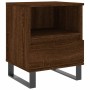 Mesitas noche 2 uds madera ingeniería marrón roble 40x35x50 cm de , Mesitas de noche - Ref: Foro24-830651, Precio: 83,80 €, D...
