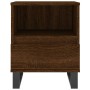 Mesitas noche 2 uds madera ingeniería marrón roble 40x35x50 cm de , Mesitas de noche - Ref: Foro24-830651, Precio: 83,80 €, D...