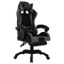 Silla gaming con luces LED RGB cuero sintético gris y negro de , Sillas de oficina - Ref: Foro24-288010, Precio: 233,93 €, De...