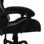 Silla gaming con luces LED RGB cuero sintético gris y negro de , Sillas de oficina - Ref: Foro24-288010, Precio: 233,93 €, De...