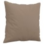 Sofá de 3 plazas con cojines cuero sintético capuchino 180 cm de , Sofás - Ref: Foro24-3200812, Precio: 294,53 €, Descuento: %