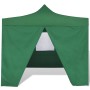 Cenador plegable verde con 4 paredes 3x3 m de vidaXL, Carpas y cenadores - Ref: Foro24-41468, Precio: 126,76 €, Descuento: %