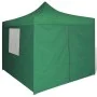 Cenador plegable verde con 4 paredes 3x3 m de vidaXL, Carpas y cenadores - Ref: Foro24-41468, Precio: 124,63 €, Descuento: %