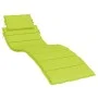 Cojín de tumbona de tela Oxford verde claro 186x58x3 cm de , Cojines para sillas y sofás - Ref: Foro24-314169, Precio: 41,82 ...