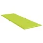 Cojín de tumbona de tela Oxford verde claro 186x58x3 cm de , Cojines para sillas y sofás - Ref: Foro24-314169, Precio: 41,82 ...