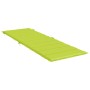 Cojín de tumbona de tela Oxford verde claro 186x58x3 cm de , Cojines para sillas y sofás - Ref: Foro24-314169, Precio: 45,40 ...