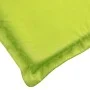 Cojín de tumbona de tela Oxford verde claro 186x58x3 cm de , Cojines para sillas y sofás - Ref: Foro24-314169, Precio: 41,82 ...