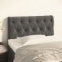 Cabecero de terciopelo gris oscuro 80x7x78/88 cm de , Cabeceros y pies de cama - Ref: Foro24-346307, Precio: 40,61 €, Descuen...