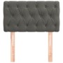 Cabecero de terciopelo gris oscuro 80x7x78/88 cm de , Cabeceros y pies de cama - Ref: Foro24-346307, Precio: 40,61 €, Descuen...