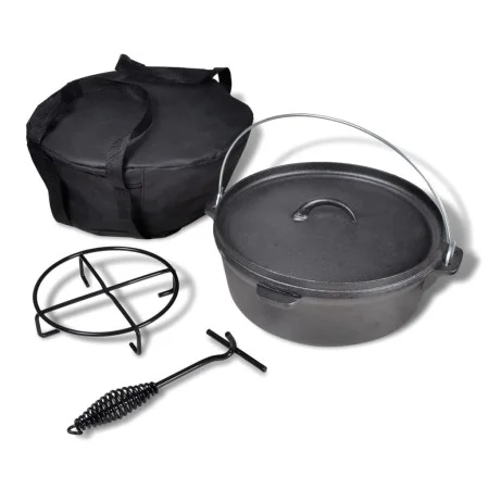 Olla holandés incluye accesorios, 5,6 L de vidaXL, Ollas de hierro - Ref: Foro24-41563, Precio: 60,02 €, Descuento: %