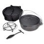 Olla holandés incluye accesorios, 5,6 L de vidaXL, Ollas de hierro - Ref: Foro24-41563, Precio: 60,94 €, Descuento: %
