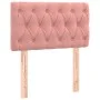 Pink velvet headboard 80x7x78/88 cm by , Headboards and footboards - Ref: Foro24-346311, Price: 48,80 €, Discount: %