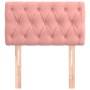Cabecero de terciopelo rosa 80x7x78/88 cm de , Cabeceros y pies de cama - Ref: Foro24-346311, Precio: 52,50 €, Descuento: %