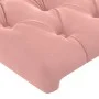 Pink velvet headboard 80x7x78/88 cm by , Headboards and footboards - Ref: Foro24-346311, Price: 48,80 €, Discount: %
