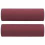 Sofá de 2 plazas con cojines tela rojo tinto 120 cm de , Sofás - Ref: Foro24-3200780, Precio: 211,27 €, Descuento: %