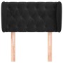 Cabecero de terciopelo negro 83x23x78/88 cm de , Cabeceros y pies de cama - Ref: Foro24-3117512, Precio: 59,91 €, Descuento: %