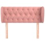 Cabecero de terciopelo rosa 103x23x78/88 cm de , Cabeceros y pies de cama - Ref: Foro24-3117527, Precio: 67,64 €, Descuento: %