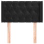 Cabecero de terciopelo negro 83x16x78/88 cm de , Cabeceros y pies de cama - Ref: Foro24-3119136, Precio: 58,76 €, Descuento: %