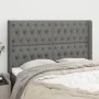 Headboard with dark gray fabric ears 147x16x118/128 cm by , Headboards and footboards - Ref: Foro24-3119915, Price: 132,64 €,...