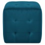 Mesitas de noche 2 unidades terciopelo azul 30x30x30 cm de vidaXL, Mesitas de noche - Ref: Foro24-249016, Precio: 90,50 €, De...
