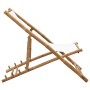 Tumbona de jardín bambú y lona de vidaXL, Sillas de jardín - Ref: Foro24-41491, Precio: 51,67 €, Descuento: %