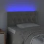 Cabecero con LED de terciopelo gris claro 80x7x78/88 cm de , Cabeceros y pies de cama - Ref: Foro24-3121978, Precio: 51,30 €,...