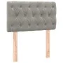 Cabecero con LED de terciopelo gris claro 80x7x78/88 cm de , Cabeceros y pies de cama - Ref: Foro24-3121978, Precio: 51,30 €,...