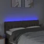 Cabecero con LED de tela gris taupe 144x7x78/88 cm de , Cabeceros y pies de cama - Ref: Foro24-3121950, Precio: 82,01 €, Desc...