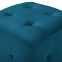 Mesitas de noche 2 unidades terciopelo azul 30x30x30 cm de vidaXL, Mesitas de noche - Ref: Foro24-249016, Precio: 90,50 €, De...