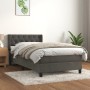 Cama box spring con colchón terciopelo gris oscuro 80x200 cm de , Camas y somieres - Ref: Foro24-3131106, Precio: 313,17 €, D...