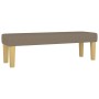 Cama box spring con colchón tela gris taupe 140x190 cm de , Camas y somieres - Ref: Foro24-3137393, Precio: 592,78 €, Descuen...