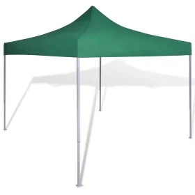 Cenador plegable verde 3x3 m de vidaXL, Carpas y cenadores - Ref: Foro24-41467, Precio: 126,35 €, Descuento: %