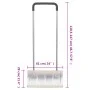 Pala de nieve de mango extensible lámina acero plateado 61 cm de , Palas para nieve - Ref: Foro24-364819, Precio: 56,27 €, De...