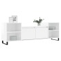 Mueble para TV madera contrachapada blanco brillo 160x35x55 cm de , Muebles TV - Ref: Foro24-831350, Precio: 77,49 €, Descuen...