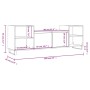 Mueble para TV madera contrachapada blanco brillo 160x35x55 cm de , Muebles TV - Ref: Foro24-831350, Precio: 77,49 €, Descuen...