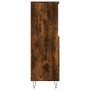 Aparador alto madera contrachapada roble ahumado 60x36x110 cm de , Aparadores - Ref: Foro24-831489, Precio: 77,03 €, Descuent...