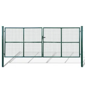 Garden mesh fence, 415 x 200 cm / 400 x 150 cm by vidaXL, garden gates - Ref: Foro24-141391, Price: 525,70 €, Discount: %