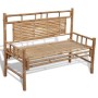 Banco de jardín plegable bambú 120 cm de vidaXL, Bancos de jardín - Ref: Foro24-41504, Precio: 142,85 €, Descuento: %