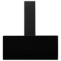 Campana extractora de pared acero vidrio templado negro 90 cm de , Extractores - Ref: Foro24-51677, Precio: 224,30 €, Descuen...