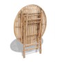 Juego de comedor de jardín plegable 5 piezas de bambú de vidaXL, Conjuntos de jardín - Ref: Foro24-41497, Precio: 265,68 €, D...