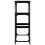 Black engineered wood console table 89.5x28x76 cm by , Side tables - Ref: Foro24-833383, Price: 52,67 €, Discount: %