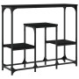 Mesa consola de madera de ingeniería negra 89,5x28x76 cm de , Mesas auxiliares - Ref: Foro24-833383, Precio: 53,31 €, Descuen...