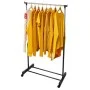 Storage solutions Perchero con ruedas regulable 80x42x(90-165) cm de , Organizadores de vestidores y perchas de barra - Ref: ...