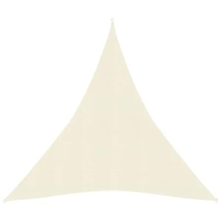 Toldo de vela HDPE color crema 160 g/m² 4x5x5 m de , Sombrillas - Ref: Foro24-311206, Precio: 28,58 €, Descuento: %