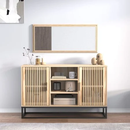 Aparador de madera contrachapada 105x30x65 cm de , Aparadores - Ref: Foro24-352120, Precio: 115,34 €, Descuento: %