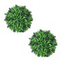 Juego de 2 bolas de boj artificial con lavanda 30 cm de vidaXL, Flora artificial - Ref: Foro24-41624, Precio: 48,50 €, Descue...