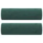 Cojines decorativos 2 uds terciopelo verde oscuro 15x50 cm de , Cojines - Ref: Foro24-349511, Precio: 26,93 €, Descuento: %