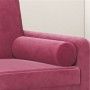 Cojines decorativos 2 uds terciopelo rojo tinto 15x50 cm de , Cojines - Ref: Foro24-349513, Precio: 18,79 €, Descuento: %
